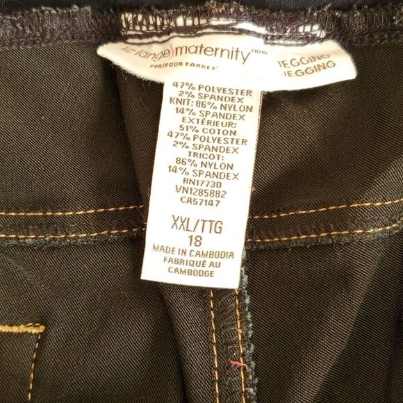 Liz Lange Dark Blue Maternity Jeans - Picture 5 of 10